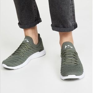 APL Olive Green Techloom Wave Sneakers!!!